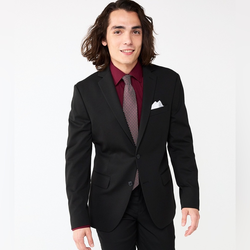 NWT Men's Apt. 9 Premier Flex Performance Suit Jacket Size 42R - Picture 1 of 7